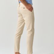 Textured Slim Fit Trousers