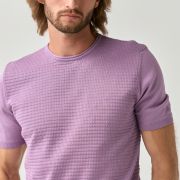 Textured Knit T-Shirt