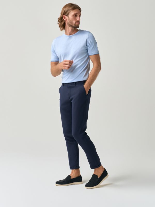 Slim Fit Trousers - Image 3