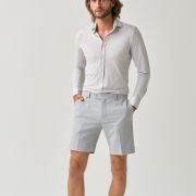 Linen Blend Regular Fit Shorts