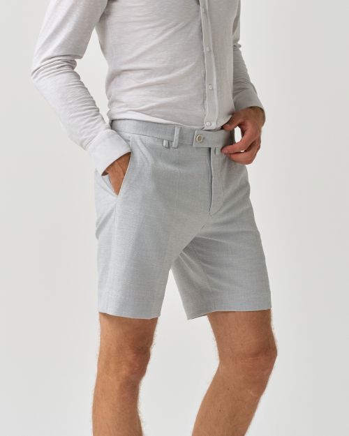 Linen Blend Regular Fit Shorts