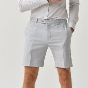 Linen Blend Regular Fit Shorts