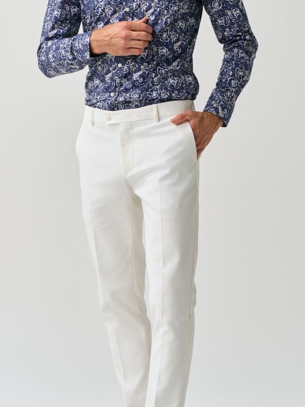 Slim Fit Trousers - Image 3