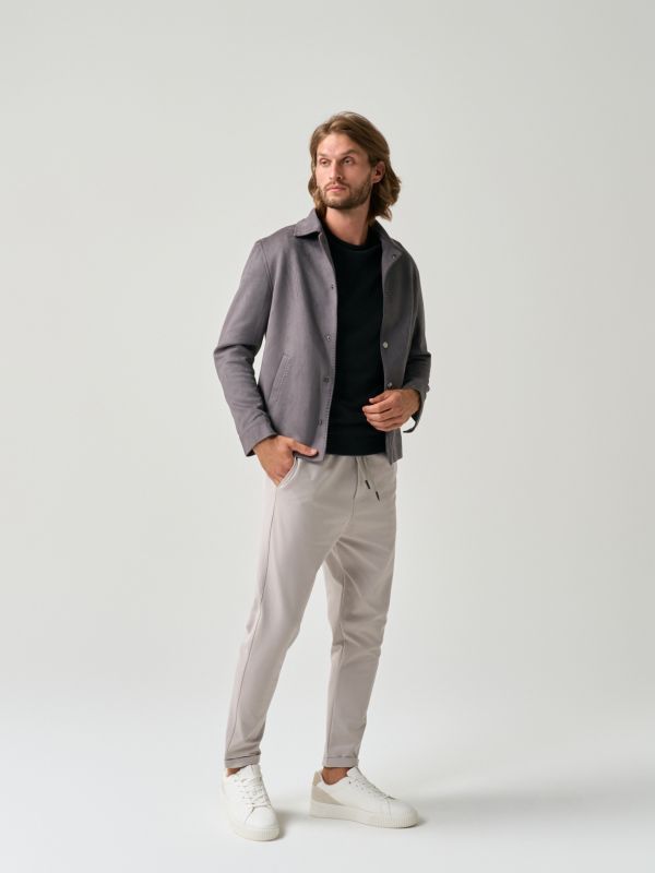 Faux Suede Jacket - Image 2