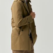 Double-Breasted Trench Coat