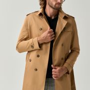 Double-Breasted Trench Coat