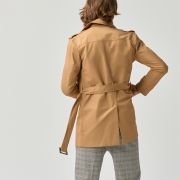 Double-Breasted Trench Coat