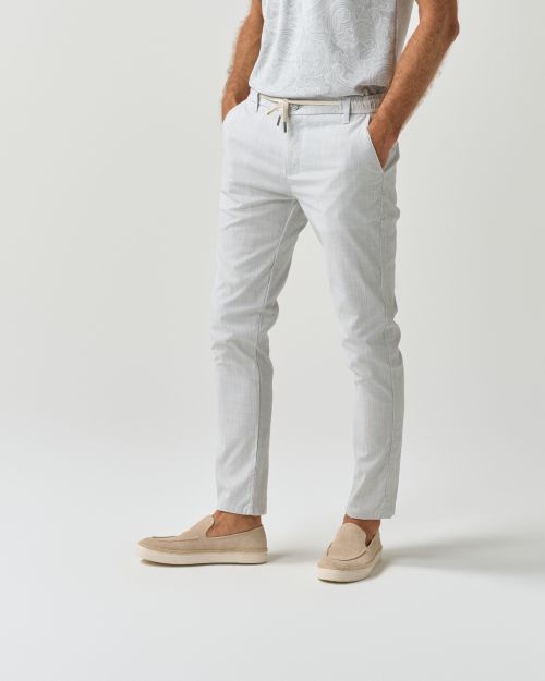 Drawstring Slim Fit Trousers