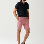 Linen Blend Regular Fit Shorts