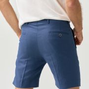 Linen Blend Regular Fit Shorts