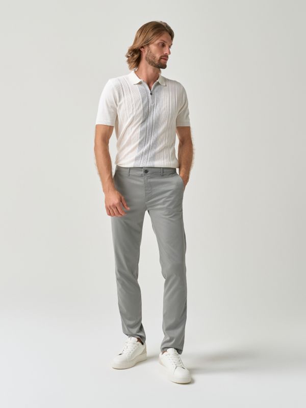 Slim Fit Trousers - Image 4
