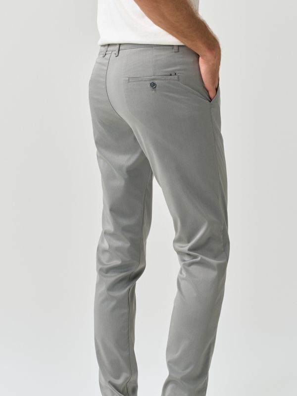 Slim Fit Trousers - Image 3