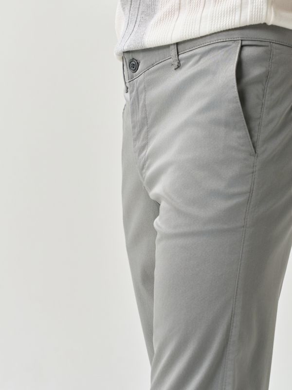 Slim Fit Trousers - Image 2