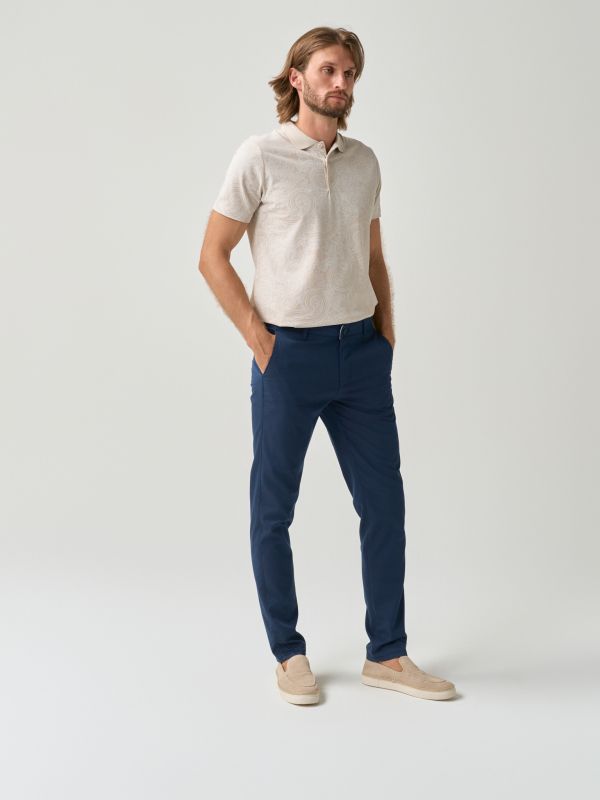 Slim Fit Trousers - Image 3