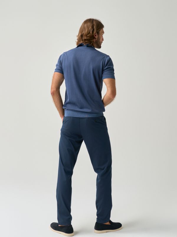 Textured Polo Shirt – Image 4