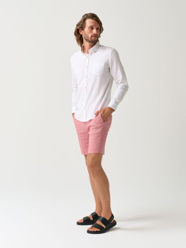 Linen Button Shirt - Image 6